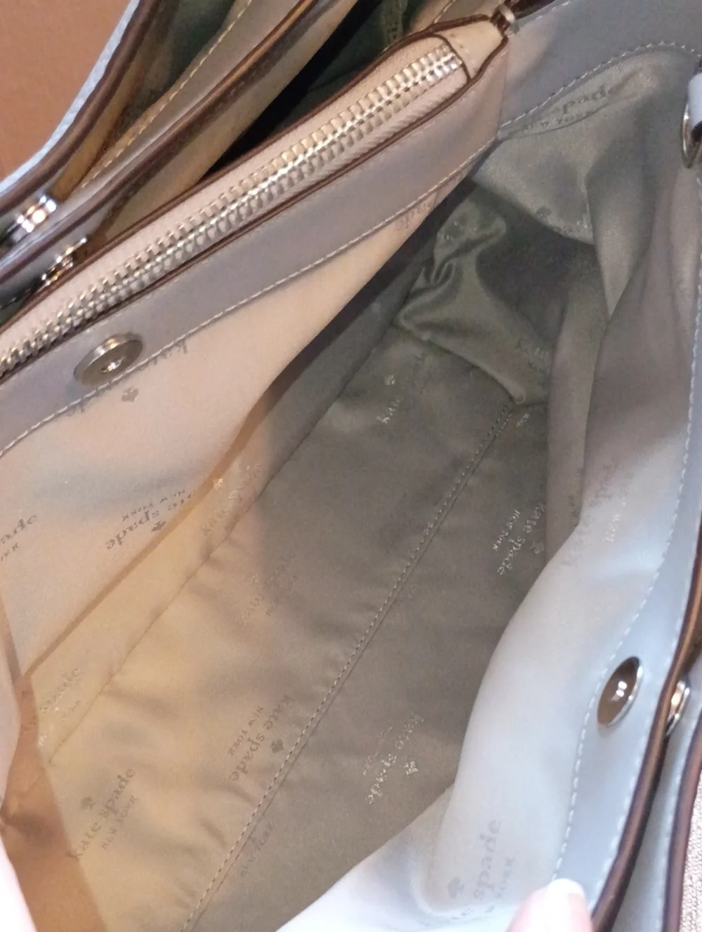 kate spade Pebbled Leather Dumpling Satchel large